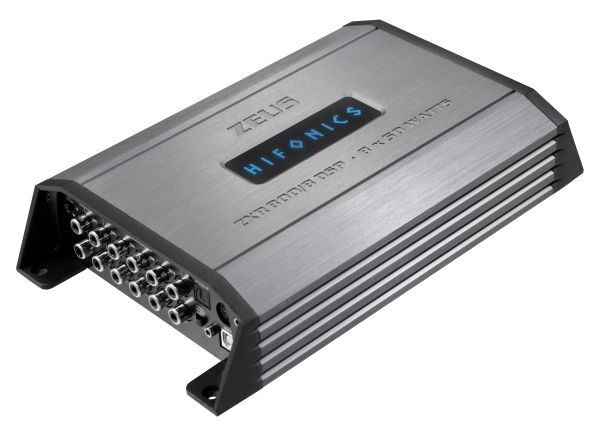Hifonics ZXR800/8DSP - Class A/B Analog 8-Kanal Verstärker mit 10-Kanal DSP Prozessor