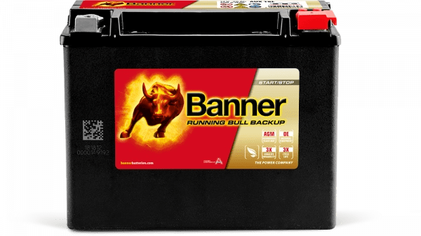 Banner Running Bull AGM Backup AUX18l/51801 - 18Ah