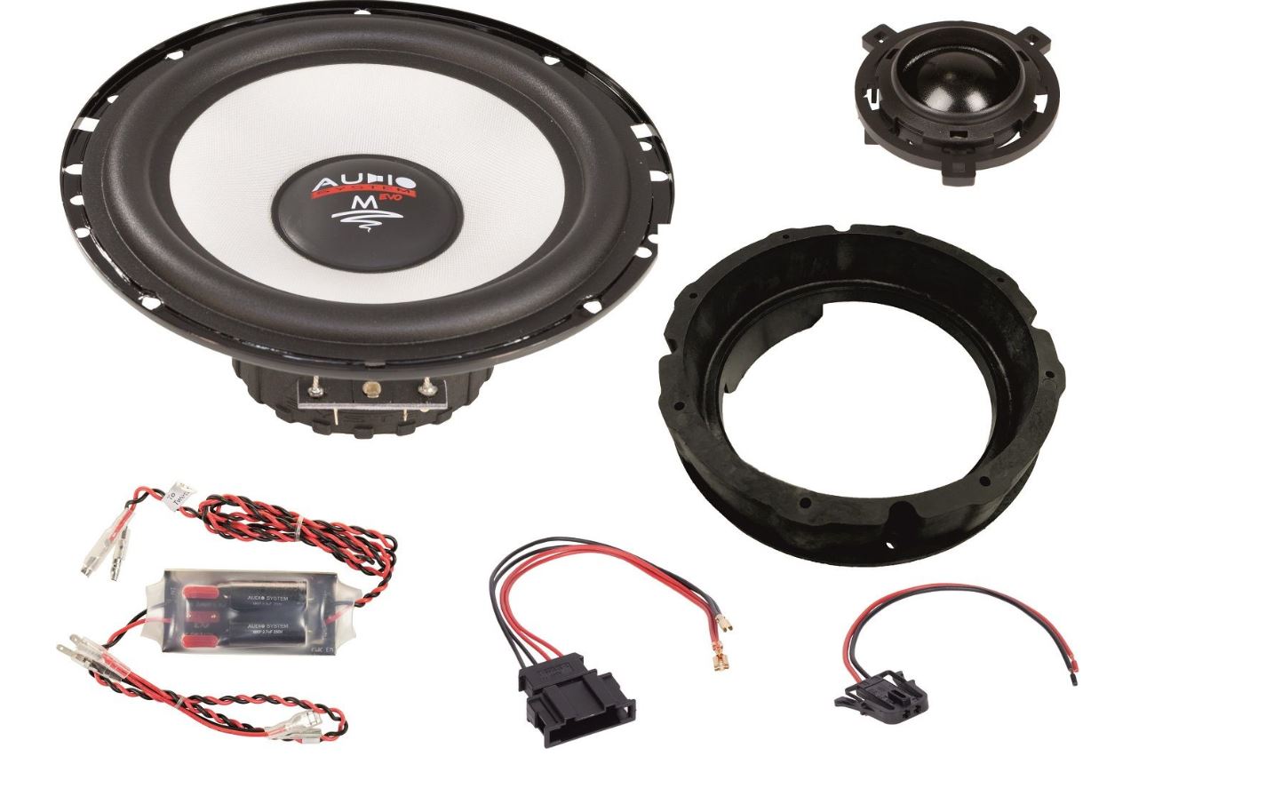 Sistema audio Mfit VW POLO AW evo2-16,5cm 2 Vie Compo 