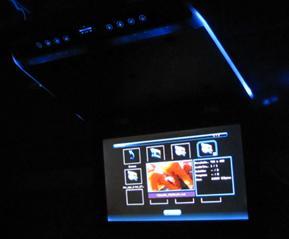 17.3 mit HDMI-Eingang AMPIRE OHV173-HD Full-HD Deckenmonitor 44.2cm