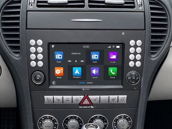 Dynavin D8-SLK Pro - Navigationssystem für Mercedes SLK 