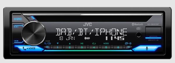 JVC KD-DB922BT - 1-DIN CD-Receiver