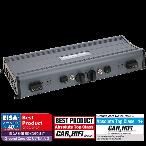 Ground Zero GZ ULTRA A-2 - Analogue ultra-high-end 2-channel amplifier