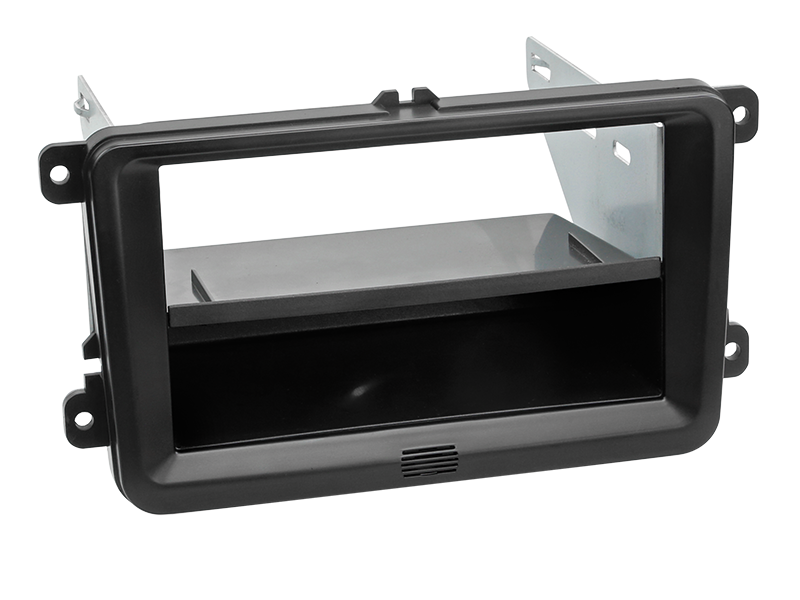 2 Din Facia Plate With Pocket Seat Skoda Vw Schwarz Vw Car Specific Hifi Navigation Carfeature De Car Hifi Shop
