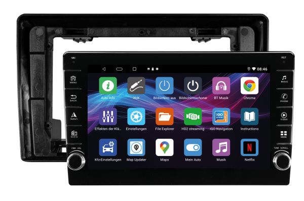 ESX VNC930-DBJ-A61 - Fahrzeugspezifischer i30 Smart Naviceiver mit 22,8 cm (9") Touchscreen