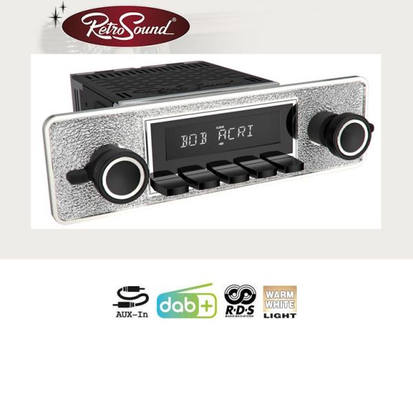 RetroSound RSD-PAGODE-1DAB - "MOTOR-1DAB"-DAB+ Komplett-Set "Pagode"