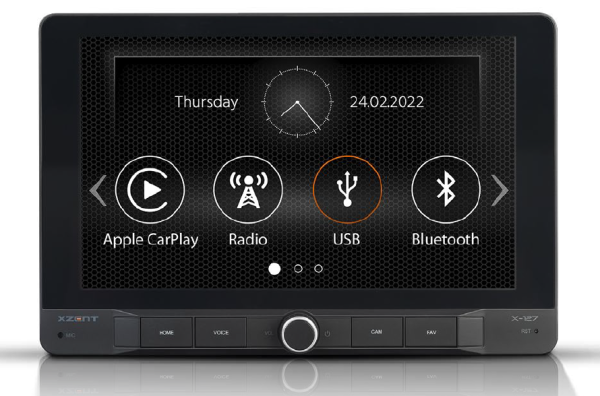 XZENT X-127 - 1-DIN Infotainer