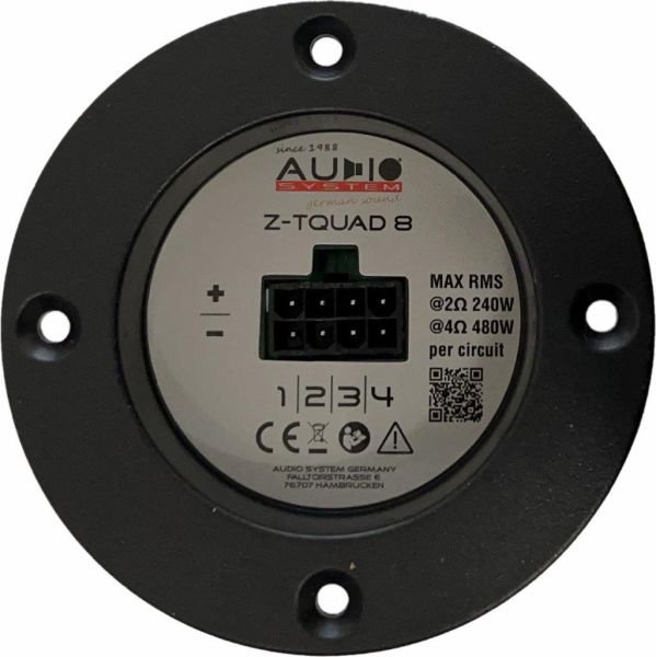 Audio System Z-TQUAD-8 - Einbau-Terminal