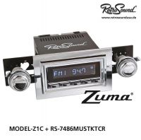 RetroSound RS-7486MUSTKTCR - Frontblende mit Metall-Bedienknöpfen RetroSound RS-7486MUSTKTCR - Frontblende mit Metall-Bedienknöpfen