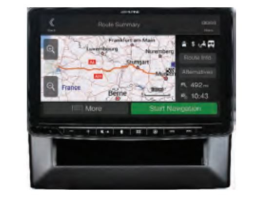 Alpine INE-F904DU8 - 1-DIN Navigation