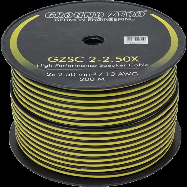 Ground Zero GZSC 2-2.50X - 2x 2.50 mm² speaker cable
