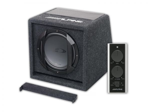 Alpine Swe 815 20cm Active Cabinet Subwoofer All Subwoofers