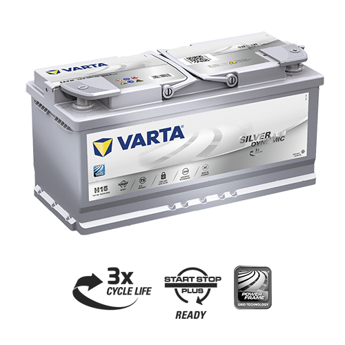 Varta Silver Dynamic AGM H15 12V 105AH - 605901095