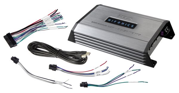 Hifonics ZXR800/8DSP - Class A/B Analog 8-Kanal Verstärker mit 10-Kanal DSP Prozessor