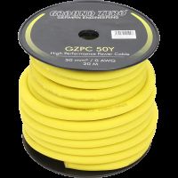 Ground Zero ZPC 50Y - 50mm² High-Quality CCA Power Cable - Yellow Ground Zero ZPC 50Y - 50mm² High-Quality CCA Power Cable - Yellow