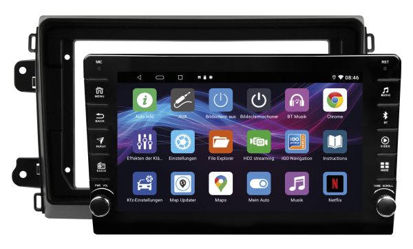 ESX VN830-F8 - Fahrzeugspezifischer i30 Smart Naviceiver mit 20,3 cm (8") Touchscreen